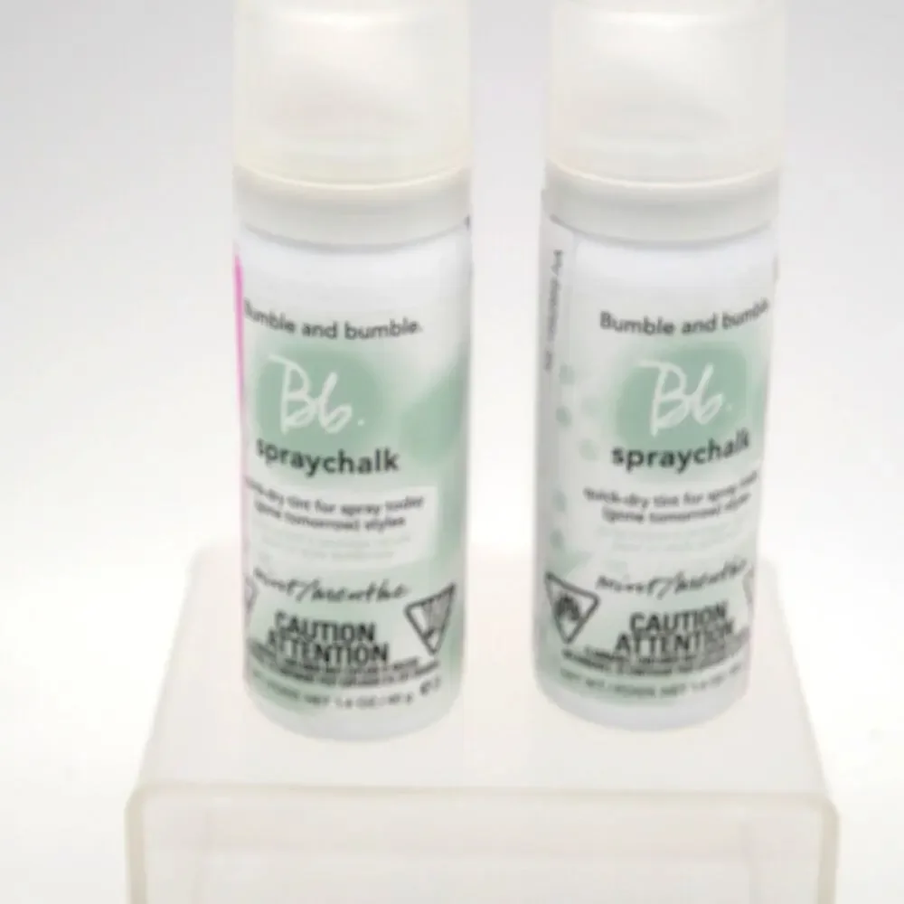 SET OF 2 NEW Bumble and Bumble Spray Chalk Quick Dry Tint Color Mint Green
